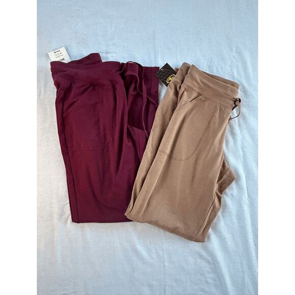 Athletic Works Size Small Knit Workout Pants/Lounge Pants Lot, Purple/Mauve NWT - Picture 1 of 7